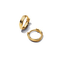 Pandora Twisted Huggie Earrings Pandora Twisted Huggie Earrings