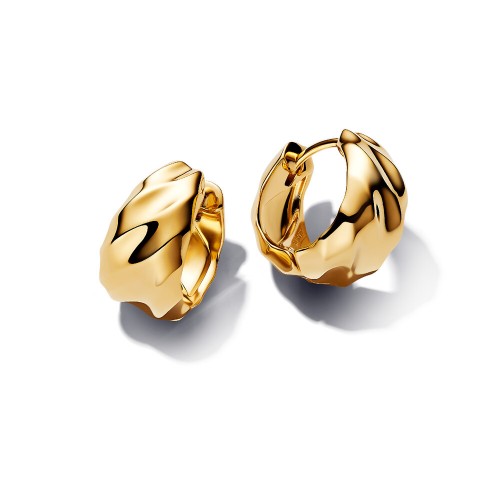 Pandora Rippled Hoop Earrings Pandora Rippled Hoop Earrings