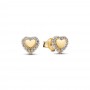 Pandora Heart Halo Stud Earrings Pandora Heart Halo Stud Earrings