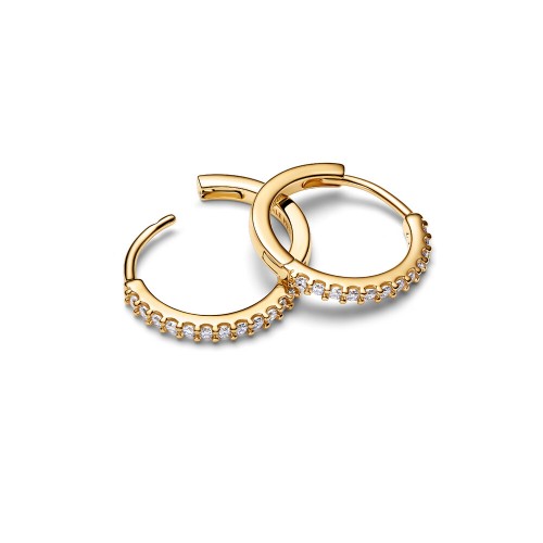 Pandora Sparkling Mini Hoop Earrings Pandora Sparkling Mini Hoop Earrings