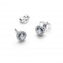 Pandora Round Pavé Halo Stud Earrings Pandora Round Pavé Halo Stud Earrings