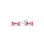 Pandora Sparkling Pink Bow Stud Earrings Pandora Sparkling Pink Bow Stud Earrings