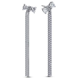 Pandora Pavé Bow Drop Earrings Pandora Pavé Bow Drop Earrings