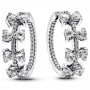 Pandora Sparkling Bow Row Hoop Earrings Pandora Sparkling Bow Row Hoop Earrings