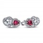 Pandora Halo Hearts Stud Earrings Pandora Halo Hearts Stud Earrings