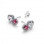 Pandora Halo Hearts Stud Earrings Pandora Halo Hearts Stud Earrings
