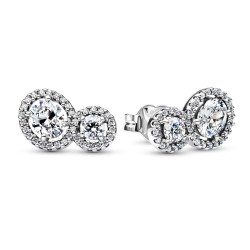 Pandora Embracing Halo Stud Earrings Pandora Embracing Halo Stud Earrings