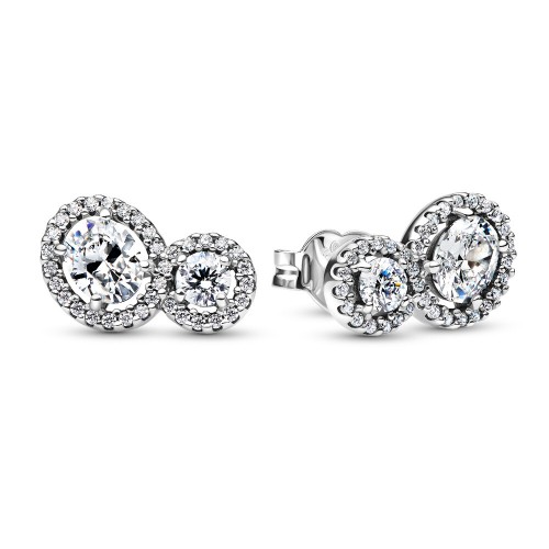 Pandora Embracing Halo Stud Earrings Pandora Embracing Halo Stud Earrings
