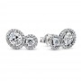 Pandora Embracing Halo Stud Earrings Pandora Embracing Halo Stud Earrings