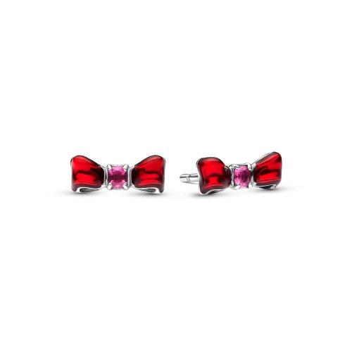 Pandora Disney Snow White Bow Stud Earrings Pandora Disney Snow White Bow Stud Earrings