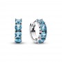 Pandora Light Blue Hoop Earrings Pandora Light Blue Hoop Earrings