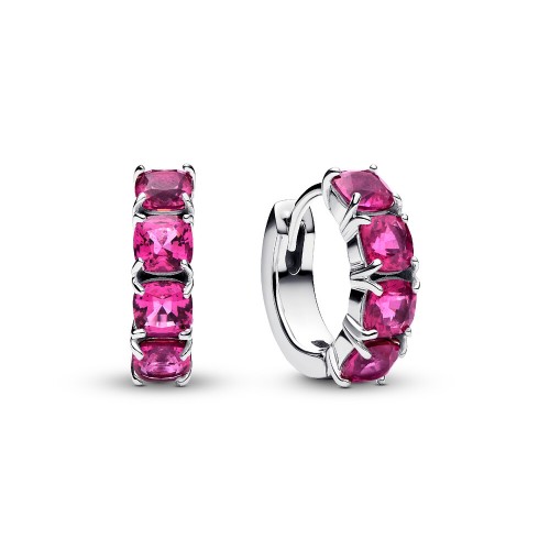Pandora Pink Hoop Earrings Pandora Pink Hoop Earrings