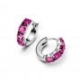 Pandora Pink Hoop Earrings Pandora Pink Hoop Earrings