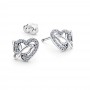 Pandora Entwined Heart & Butterfly Stud Earrings Pandora Entwined Heart & Butterfly Stud Earrings