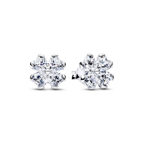 Pandora Sparkling Lucky Clover Stud Earrings Pandora Sparkling Lucky Clover Stud Earrings