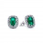 Pandora Sparkling Rectangular Stud Earrings Pandora Sparkling Rectangular Stud Earrings