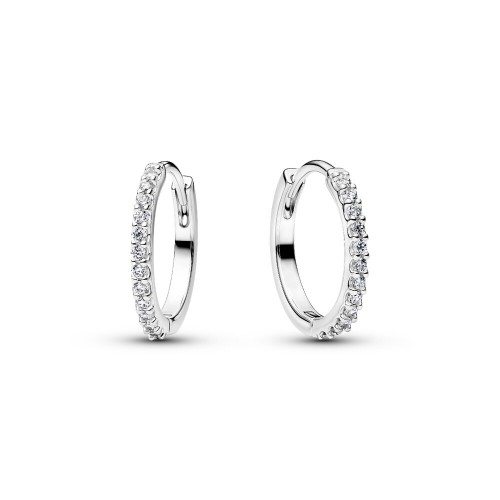 Pandora Sparkling Mini Hoop Earrings Pandora Sparkling Mini Hoop Earrings