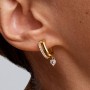 Pandora Dangling Heart Hoop Earrings Pandora Dangling Heart Hoop Earrings