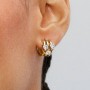 Pandora Triple Heart Hoop Earrings Pandora Triple Heart Hoop Earrings