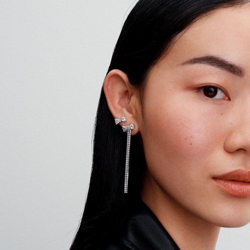 Pandora Pavé Bow Drop Earrings Pandora Pavé Bow Drop Earrings