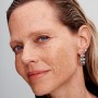 Pandora Sparkling Bow Row Hoop Earrings Pandora Sparkling Bow Row Hoop Earrings