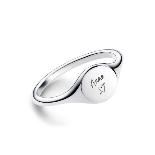 Pandora Engravable Signet Ring Pandora Engravable Signet Ring