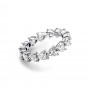 Pandora Band of Clear Hearts Ring Pandora Band of Clear Hearts Ring