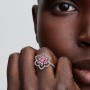 Pandora Double Flower Cocktail Ring