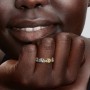 Pandora Sunflower Two-Tone Band Ring Pandora Sunflower Two-Tone Band Ring