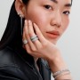 Pandora Pavé Square Cocktail Ring