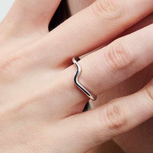 Pandora Polished Wave Ring Pandora Polished Wave Ring