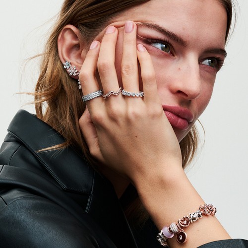 Pandora Polished Wave Ring Pandora Polished Wave Ring