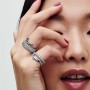 Pandora Sparkling Intertwined Wave Ring Pandora Sparkling Intertwined Wave Ring
