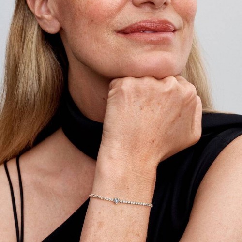 Pandora Sparkling Heart Tennis Bracelet Pandora Sparkling Heart Tennis Bracelet