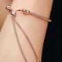 Pandora Studded Chain Slider Bracelet
