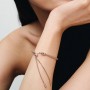 Pandora Studded Chain Slider Bracelet