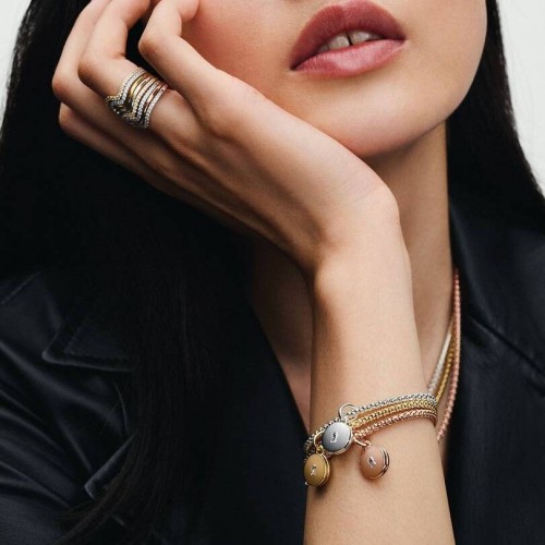 Pandora Studded Chain Slider Bracelet