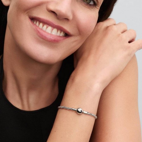 Round Pandora Clasp Twisted Snake Chain Round Pandora Clasp Twisted Snake Chain