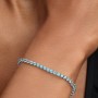 Pandora Sparkling Light Blue Tennis Bracelet Pandora Sparkling Light Blue Tennis Bracelet
