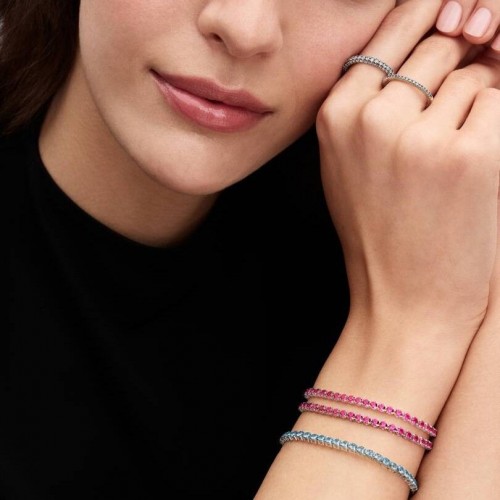 Pandora Sparkling Pink Tennis Bracelet Pandora Sparkling Pink Tennis Bracelet